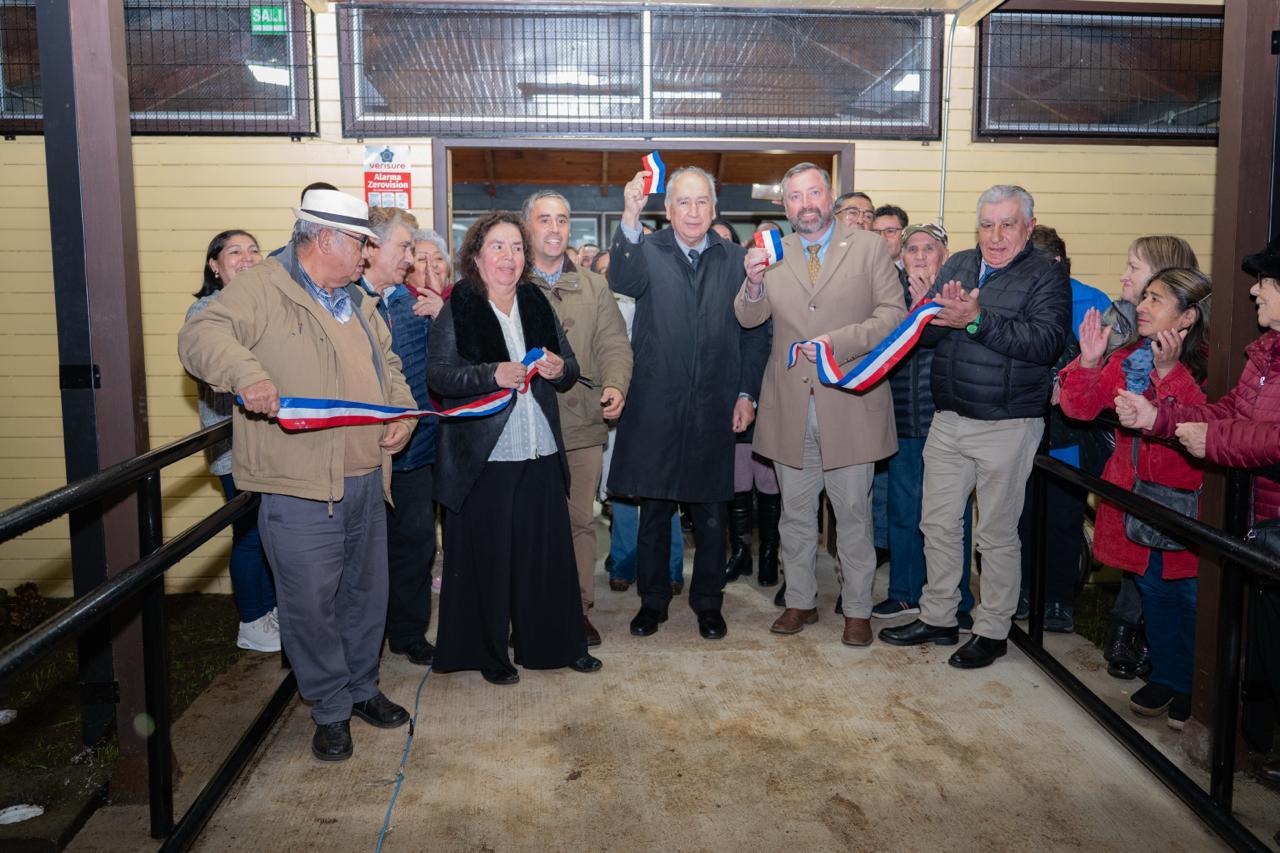 #Osorno INAUGURAN MEJORAMIENTO DE SEDE EN QUINTO CENTENARIO. T 